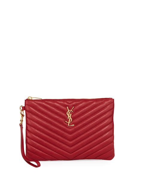 ysl monogram wallet red|YSL monogram wallet price.